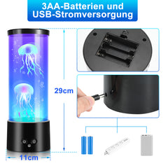 LED Quallenlampe