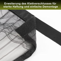 SWANEW Insektenschutz, Fliegengitter Tür, Magnetvorhang, ohne Bohren