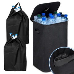 SWANEW 100L pfandflaschen, aufbewahrung, Flaschensammler, Faltbarer Fächer Sammelbehälter