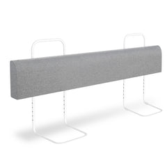SWANEW Bettgitter Rausfallschutz 150/180/200cm , Verformbar Kinderbettgitter 5-Loch Höhenverstellbar, für Boxspringbetten und Kinderbett