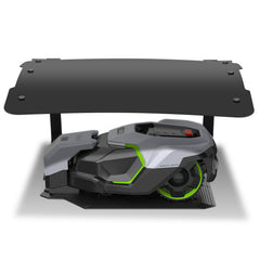 SWANEW Mähroboter Garage mit klappbarem Dach – Rasenroboter Garage Regenschutz, wetterfeste Automower Überdachung für Garten & Ladestation