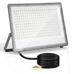 SWANEW LED Strahler Außen, Fluter 6000k Kaltweiß, IP65 Wasserdicht Aussenstrahler, Scheinwerfer (Kein Stecker)