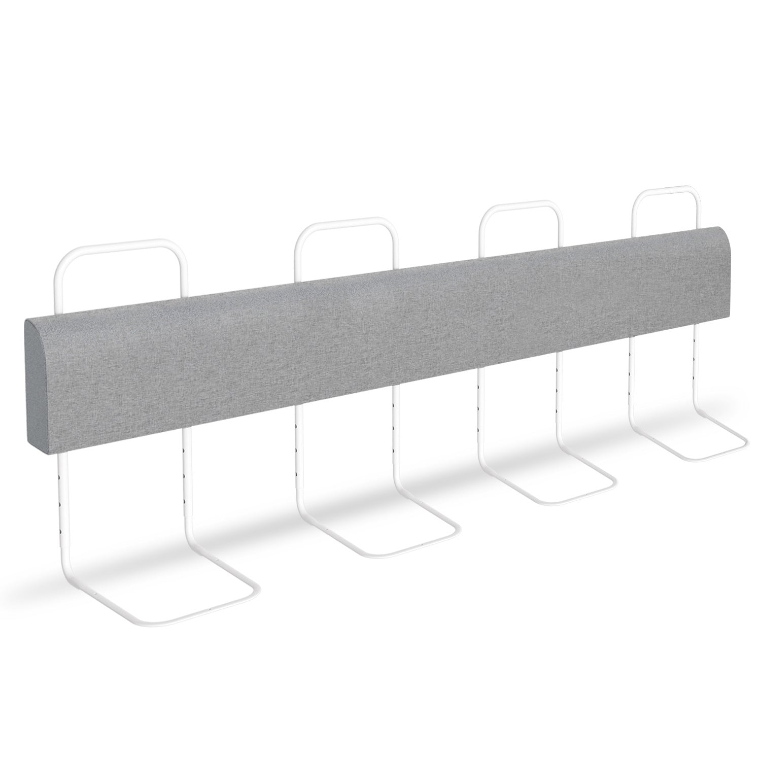 SWANEW Bettgitter Rausfallschutz 150/180/200cm , Verformbar Kinderbettgitter 5-Loch Höhenverstellbar, für Boxspringbetten und Kinderbett