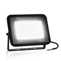 SWANEW LED Strahler, 20/30/50/100W LED Fluter, Warmweiß/Kaltweiß Außenstrahler, IP66 Scheinwerfer (kein Stecker)