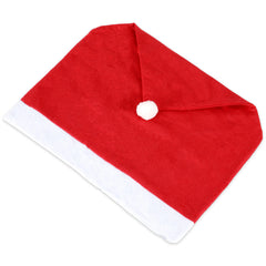 SWANEW 6/12er Set Weihnachten Stuhlhussen, Stuhlbezüge, stuhlüberzug Stretch