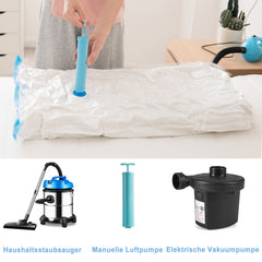 SWANEW Vakuumbeutel, Kleiderbeutel, Aufbewahrungsbeutel, 5 Größe