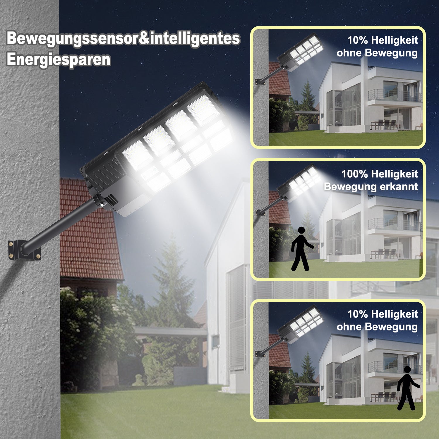 300W/400W Solar Straßenlamp