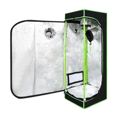 SWANEW Grow Zelt, Growschrank für Homegrow, Indoor Anbauzelt, Lichtdicht und Wasserdicht Pflanzzelt, Zuchtzelt