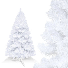 SWANEW Künstlicher Weihnachtsbaum, PVC Schwer Entflammbar, mit ständer, Weihnachtsdeko