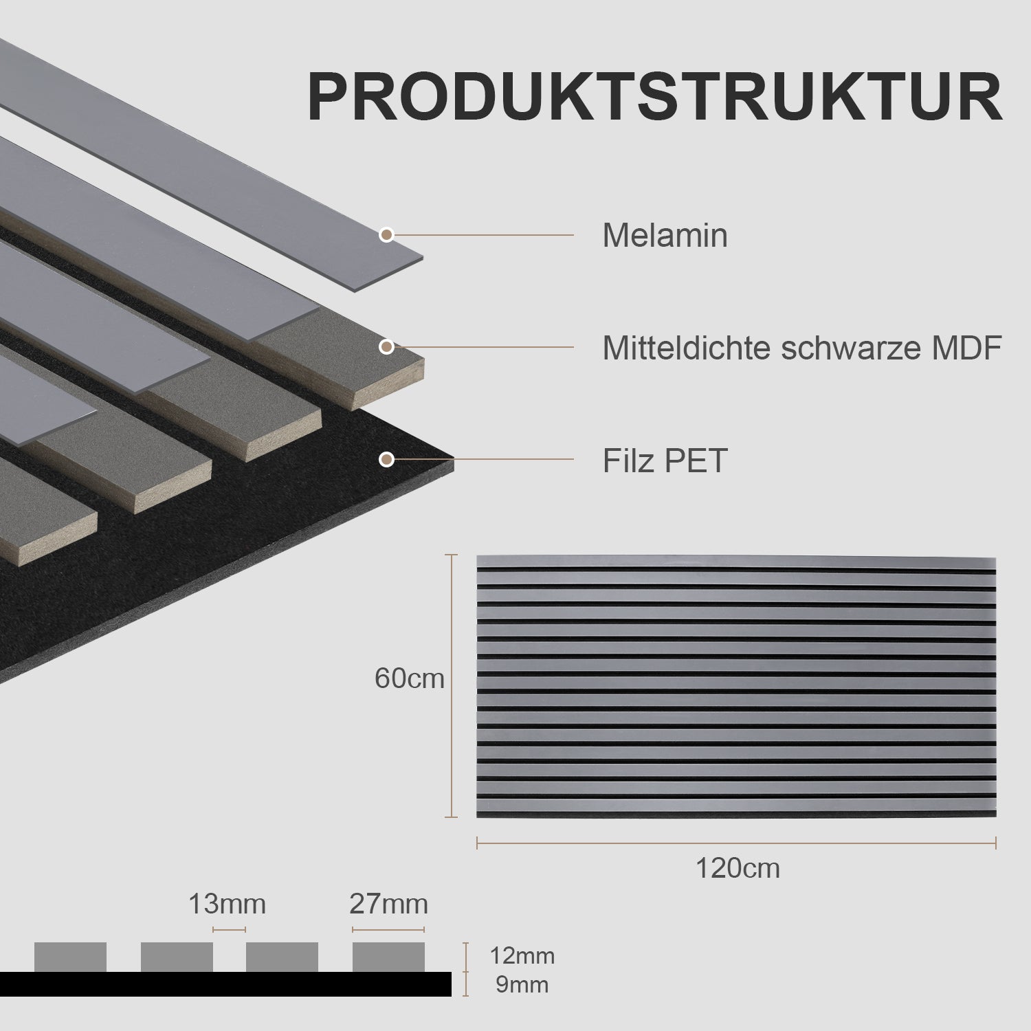 Akustikpaneele Holz