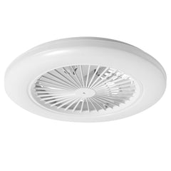 SWANEW Deckenventilator mit RGB LED Beleuchtung, 6 Geschwindigkeiten, Stufenloses Dimmen, φ49cm, Ventilator Lüfter Deckenlampe
