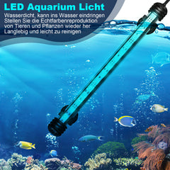 SWANEW LED Aquarium Beleuchtung18cm-112cm Aquarium Lampe RGB Aquariumleuchte