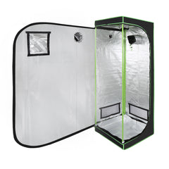 SWANEW Grow Zelt, Growschrank für Homegrow, Indoor Anbauzelt, Lichtdicht und Wasserdicht Pflanzzelt, Zuchtzelt