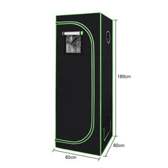 SWANEW Grow Zelt, Growschrank für Homegrow, Indoor Anbauzelt, Lichtdicht und Wasserdicht Pflanzzelt, Zuchtzelt