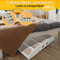 Hundetreppe klappbar 4 Stufen