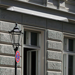 Transparent Polycarbonat Haustürvordach 40x80cm