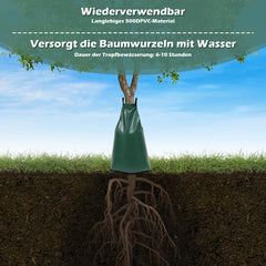 SWANEW Bewässerungssack 75L Bäume Wassersack Baumsack Gießsack Bewässerungseutel