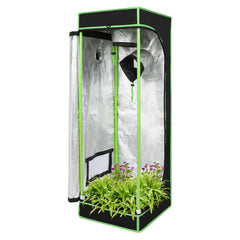 SWANEW Grow Zelt, Growschrank für Homegrow, Indoor Anbauzelt, Lichtdicht und Wasserdicht Pflanzzelt, Zuchtzelt