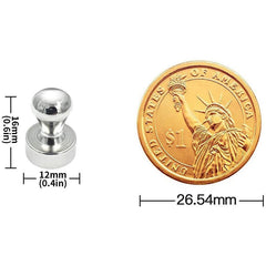 SWANEW Neodym Magnete Kegelmagnete Bueromagnete vernickelt Pinnwand Magnet