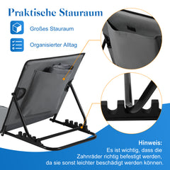 Strandmatte klappbar mit Rückenlehne