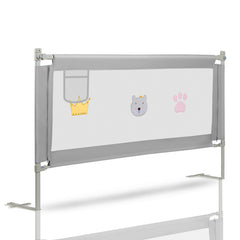 SWANEW Bettgitter Rausfallschutz Höhenverstellbar 70-98cm, Kinderbettschutzgitter Kinderbettgitter für Kinder & Elternbetten