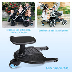 Buggy Board mit Sitz