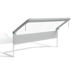 SWANEW Bettschutzgitter Kinderbett – höhenverstellbarer Rausfallschutz für Boxspringbett & Elternbett, 72–86 cm, 180° klappbar, 150/180/200 cm