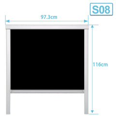 SWANEW Verdunkelungsrollo für Dachfenster Rollo, Verdunklungsrollo mit Bohren, Dachfensterrollo für Dachfenster F06/M06/M08/S06/S08/206