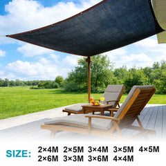 SWANEW Sonnensegel Sonnenschutz, Sonnendach HDPE Windschutz, Schattennetz mit Ösen