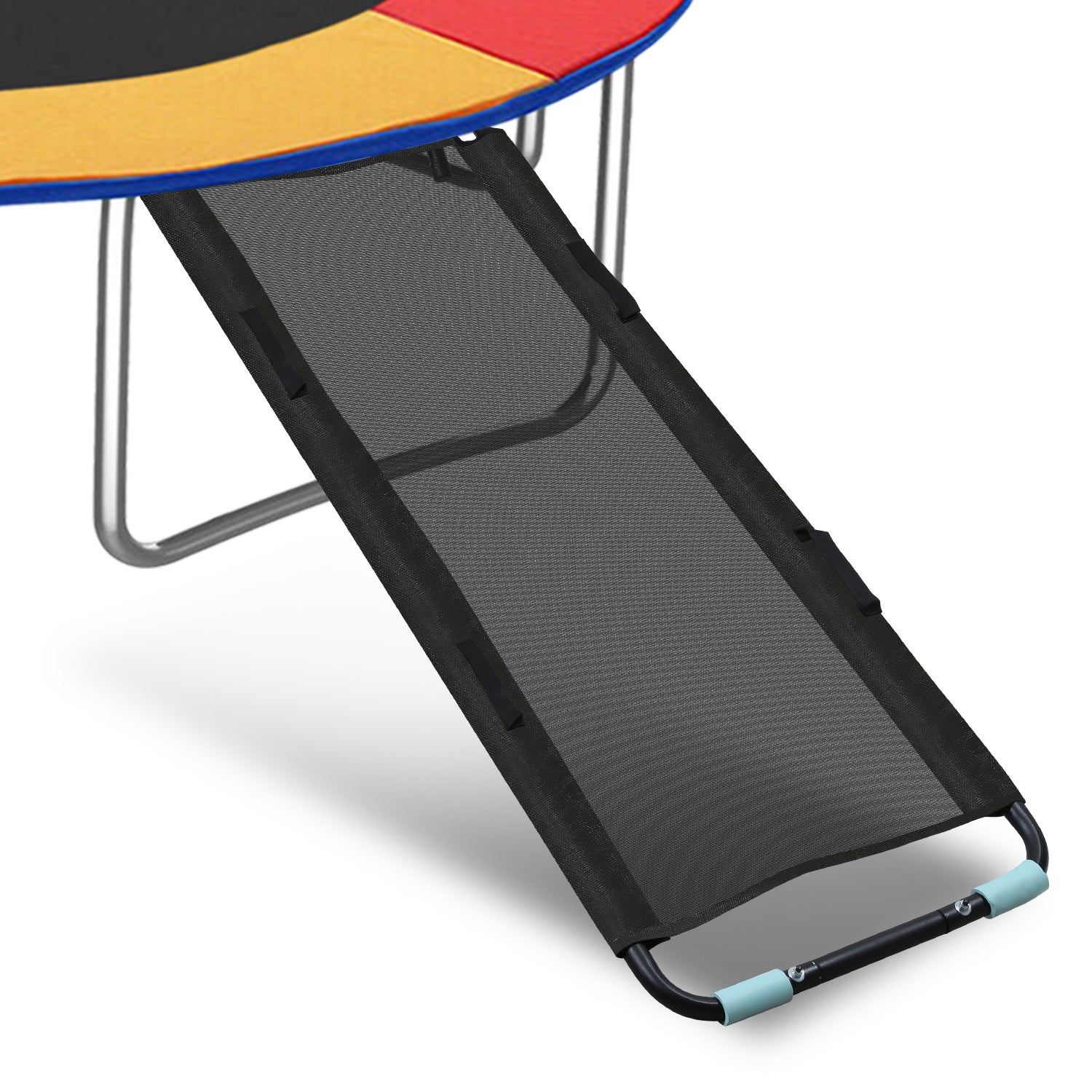 SWANEW 150 cm Trampolinenleiter, Tragkraft von 100 kg, universelles Trampolinen-Zubehör, für Garten-Trampolins