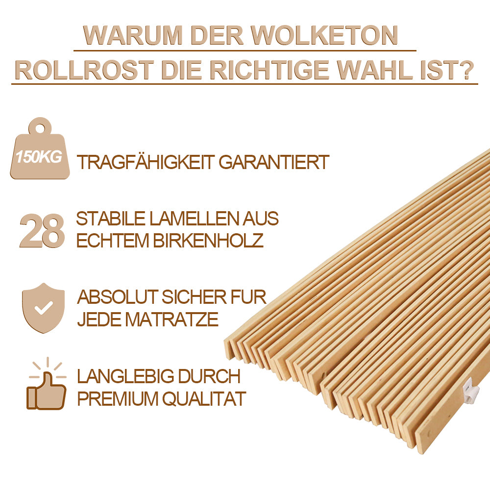 Rolllattenrost 90×200 cm