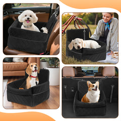 SWANEW Hundesitz auto, Hundeautositz, für Kleine Mittlere Hunde
