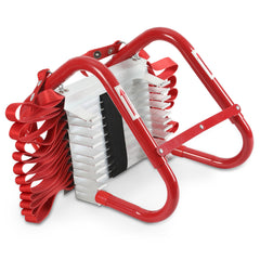 SWANEW 4,5m Faltbare Feuerleiter, EN1147 Zertifiziert, Rettungsleiter, TragfÀhigkeit 450KG