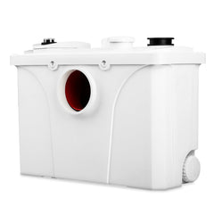 SWANEW 700W Hebeanlage, 190L/min Schmutzwasserpumpen mit niedrigem GerÀusch (39dB), Kleinhebeanlage, 4 in 1 Schmutzwasserpumpen