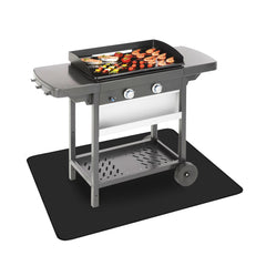 SWANEW Grillmatten, Grillmatte Grillmatten fĂŒr Gasgrill, Grillschutzmatte fĂŒr Holzkohle, Extra GroĂe Outdoor BBQ Matte, Bodenmatte Grill Matten fĂŒr Gasgrill