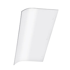 Transparent Polycarbonat Haustürvordach 40x80cm