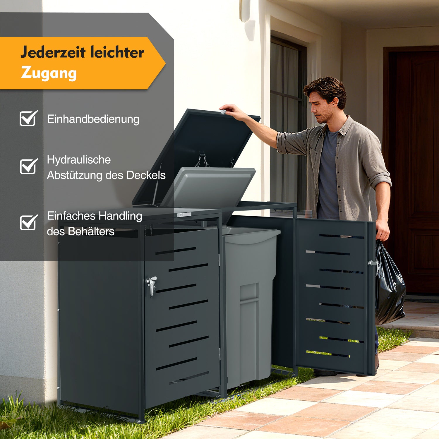 Mülltonnenbox 120L-240 L