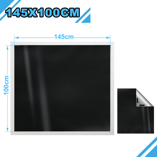 SWANEW Fenster Verdunkelung, Fenster Abdunkeln, Dachfenster Verdunkelung, ohne Bohren, 100-300cm