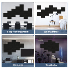 Akustikplatten Selbstklebend Hochdichte Schallabsorber