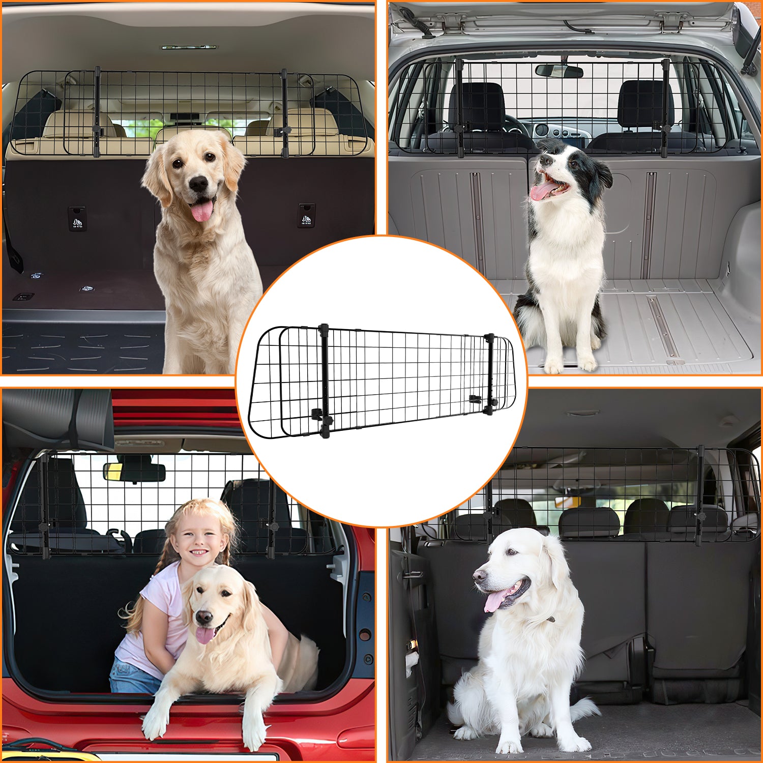 Hundegitter Auto Kofferraumgitte