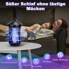 SWANEW 18W Insektenvernichter Transportable Insektenfalle Mücken Mückenlampe UV-Lampe