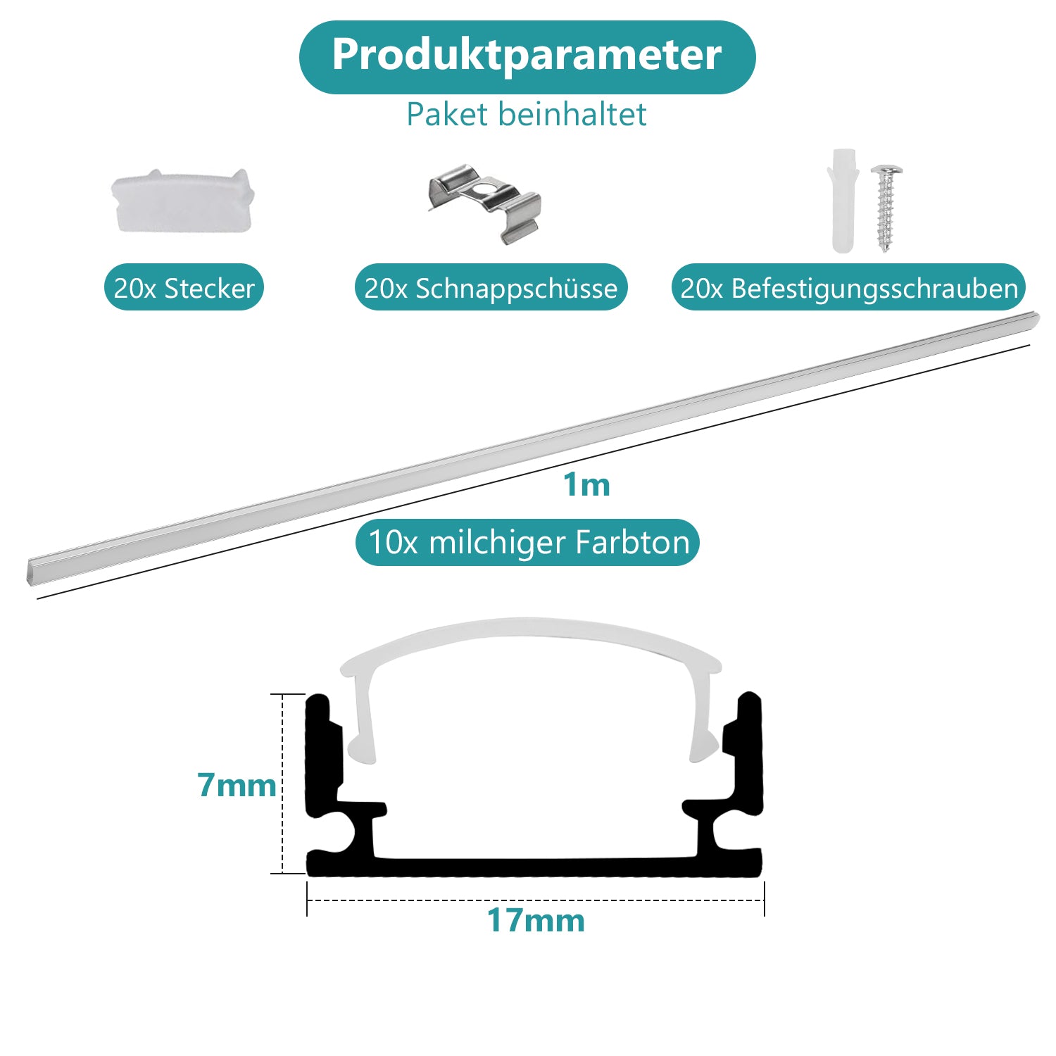 LED Aluminium Profil