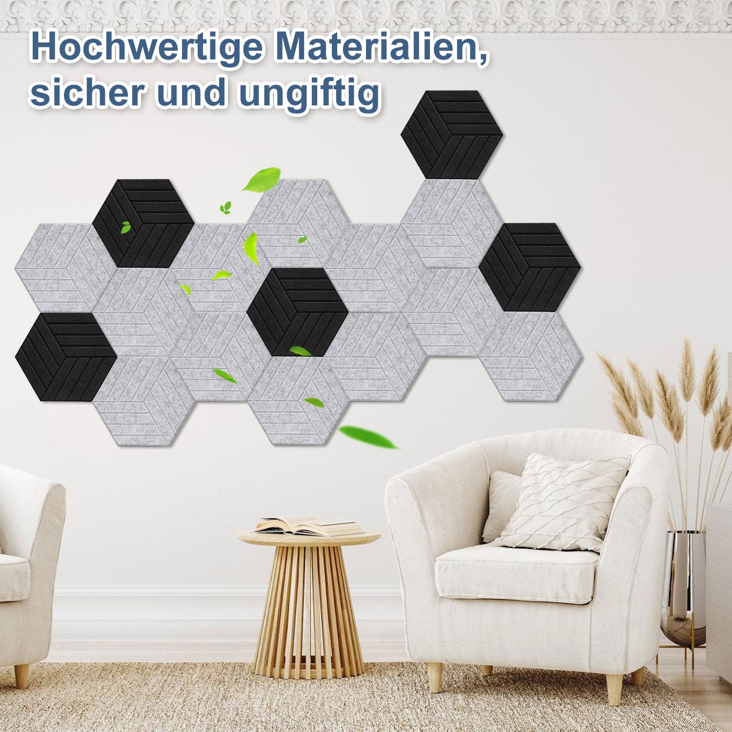 Akustikplatten selbstklebend Filz – Hochdichte Akustikpaneele
