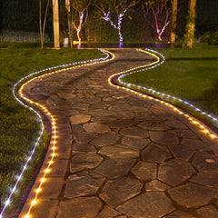SWANEW Garten Balkon Dekoration Schlafzimmer LED wasserdichte Lichterketten Hochzeit Party Dekoration