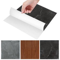 SWANEW PVC Bodenbelag Selbstklebend, Vinylboden, Vinyl Laminat, 30x30cm