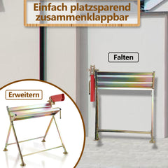SWANEW Sägebock, Holzsägebock, Kettensägenhalter, Holzsägehilfe, bis 150 kg, 81×72×78,5 cm