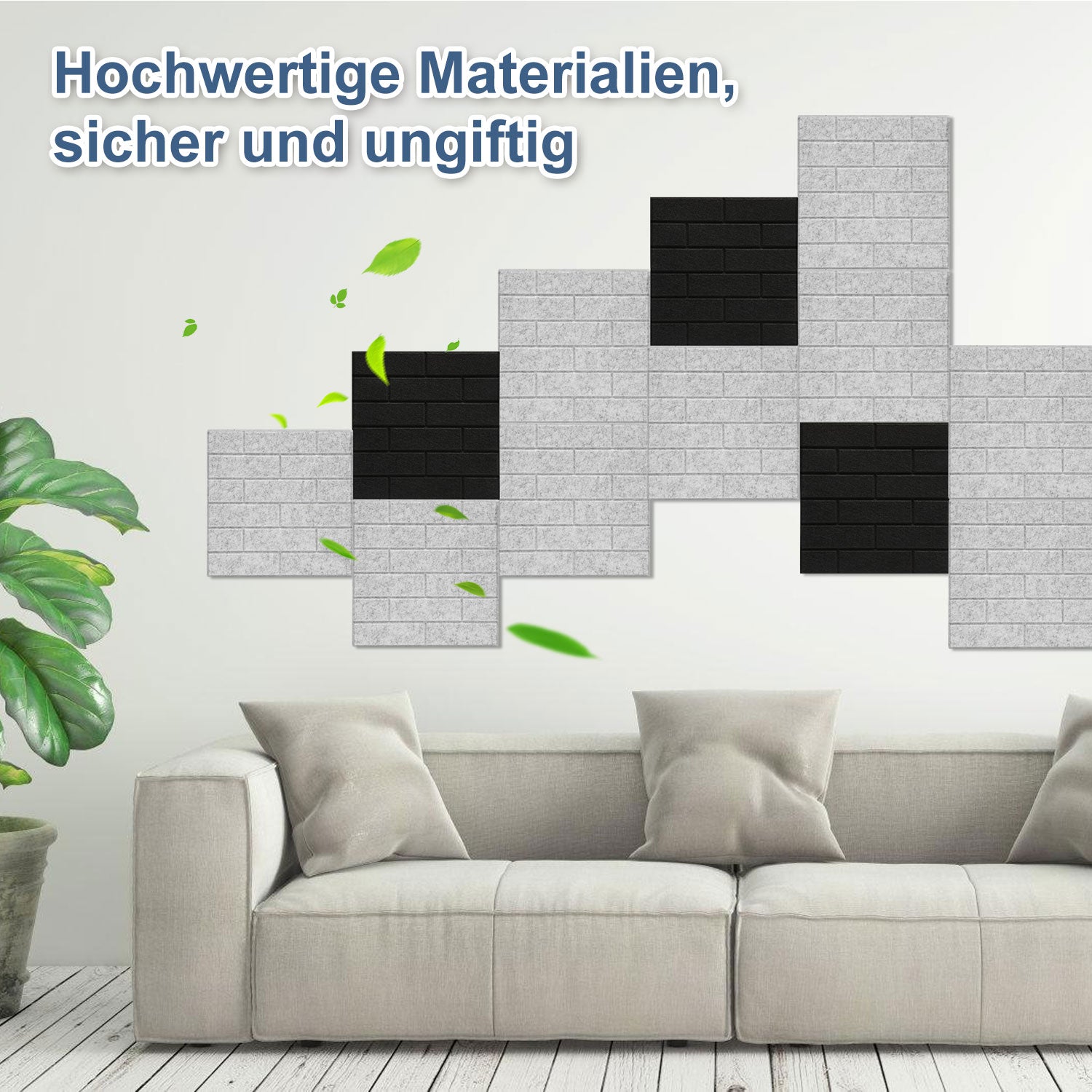 Akustikplatten Selbstklebend Hochdichte Schallabsorber