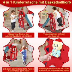 4-in-1 Kinderrutsche faltbar
