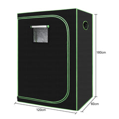 SWANEW Grow Zelt, Growschrank für Homegrow, Indoor Anbauzelt, Lichtdicht und Wasserdicht Pflanzzelt, Zuchtzelt