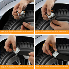 SWANEW 10x/20x Schneeketten Anfahrhilfe Auto Reifenketten Anti-Rutsch Kette